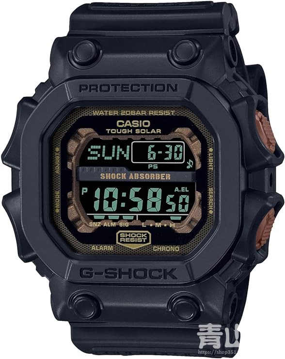 日本卡西欧G SHOCK光动能男表街头涂鸦GX-56RC-1JF 56SS限量版 - 图2