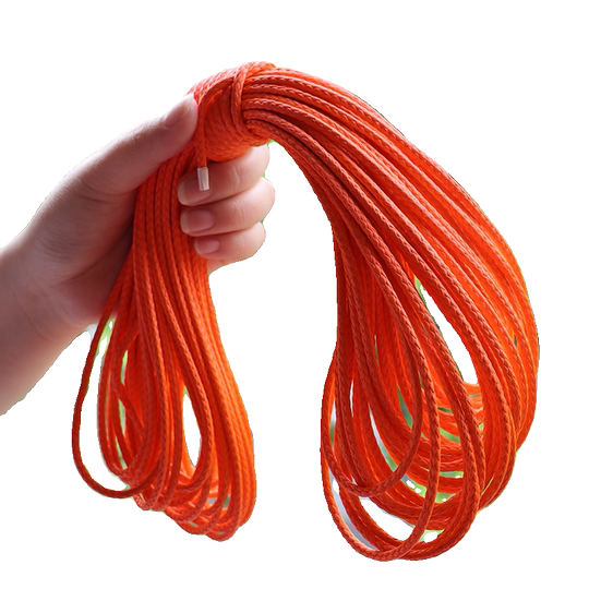 大力马绳滑翔绳结实耐磨高强度风筝绳耐腐蚀耐磨强拉力伞绳空心绳