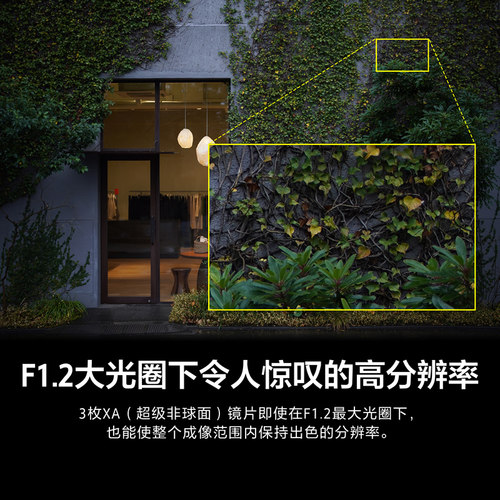 Sony/索尼 FE 50mm F1.2 GM全画幅G大师镜头 SEL50F12GM - 图3