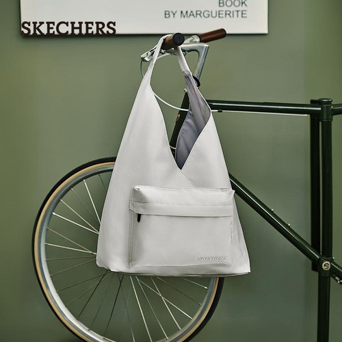 斯凯奇时尚休闲托特包潮流包包轻便超大容量旅行包通勤手提单肩包 - 图2