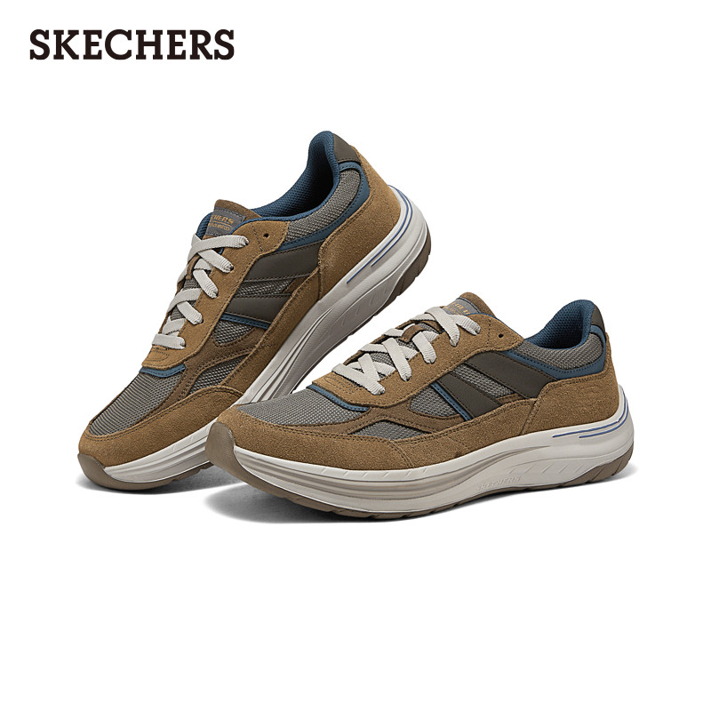 斯凯奇春季流行时尚男鞋复古慢跑运动鞋增高软底鞋厚底缓震休闲鞋,淘宝优惠券,粉丝福利购,淘宝优惠卷