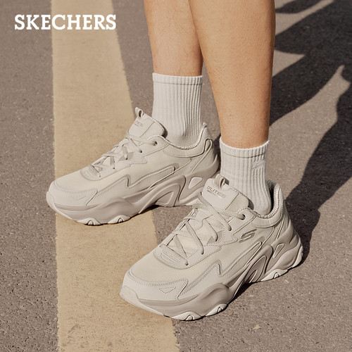 斯凯奇糯米熊|夏季女经典百搭通勤老爹鞋厚底耐磨轻便休闲运动鞋 - 图2