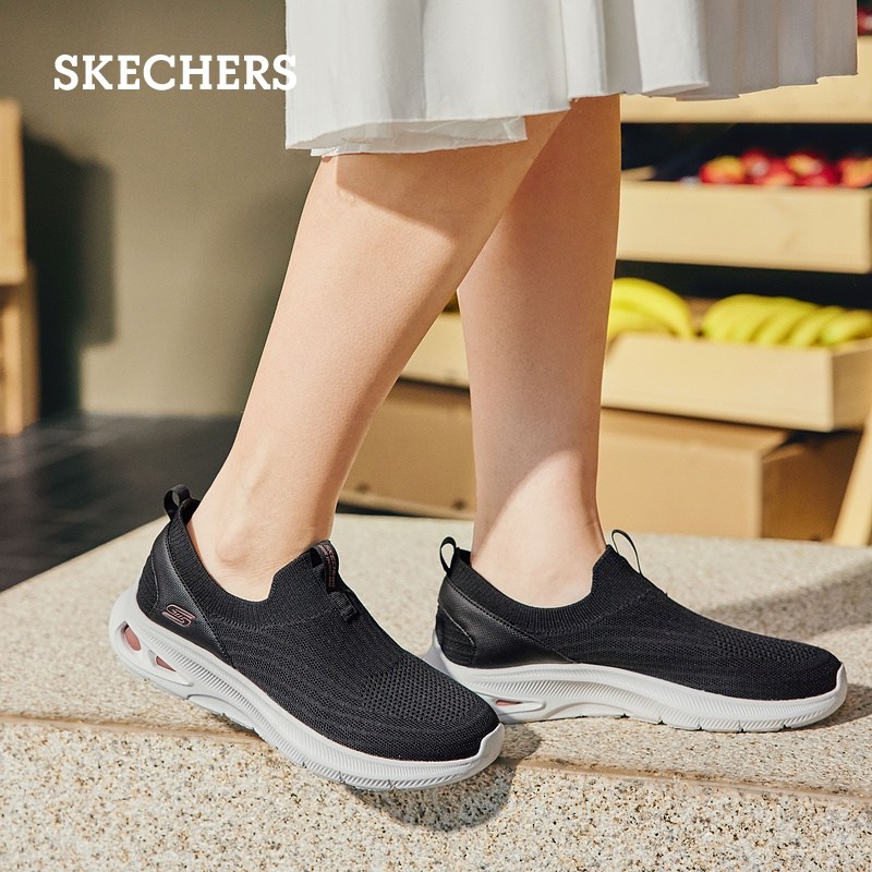 斯凯奇女鞋一脚蹬健步鞋春季软底厚底增高不累脚轻便休闲运动鞋,淘宝优惠券,粉丝福利购,淘宝优惠卷