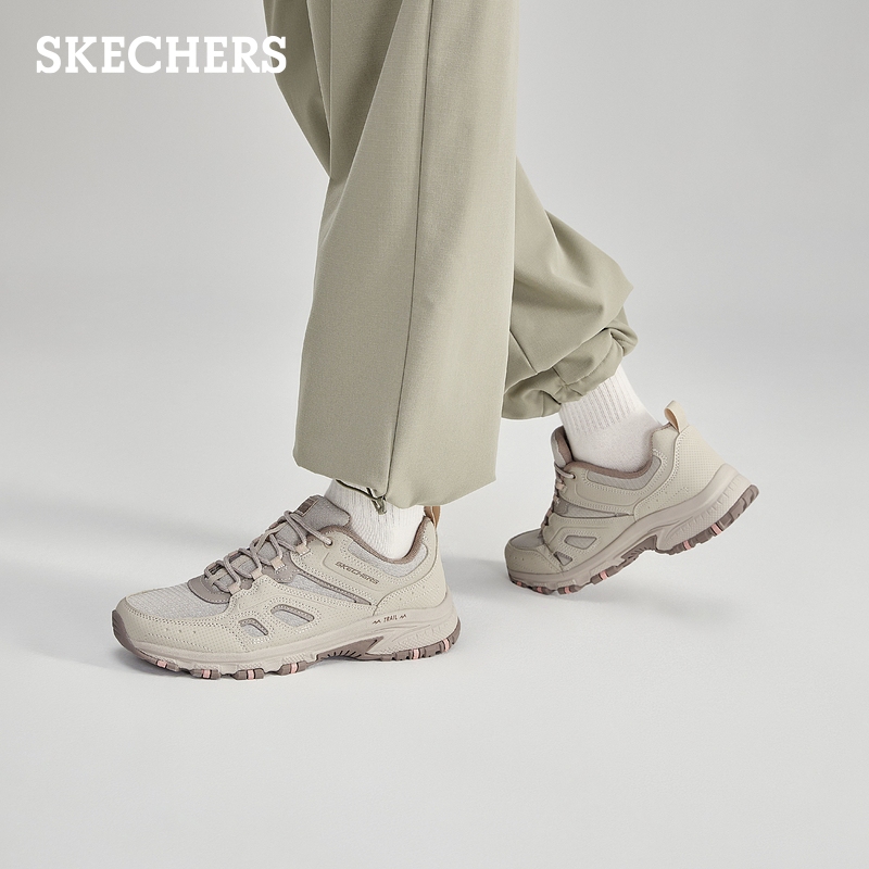 Skechers斯凯奇2024年夏季新款女鞋户外专业徒步鞋耐磨平衡登山鞋