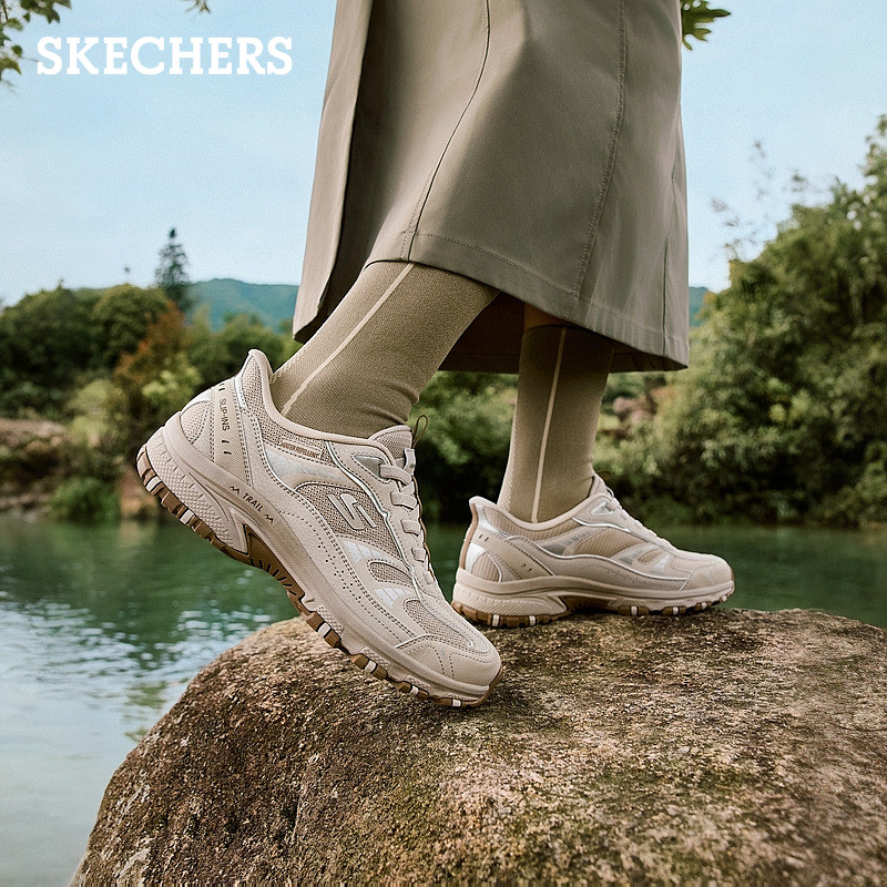 斯凯奇户外鞋春季流行时尚女鞋徒步鞋厚底老爹鞋舒适休闲运动鞋,淘宝优惠券,粉丝福利购,淘宝优惠卷