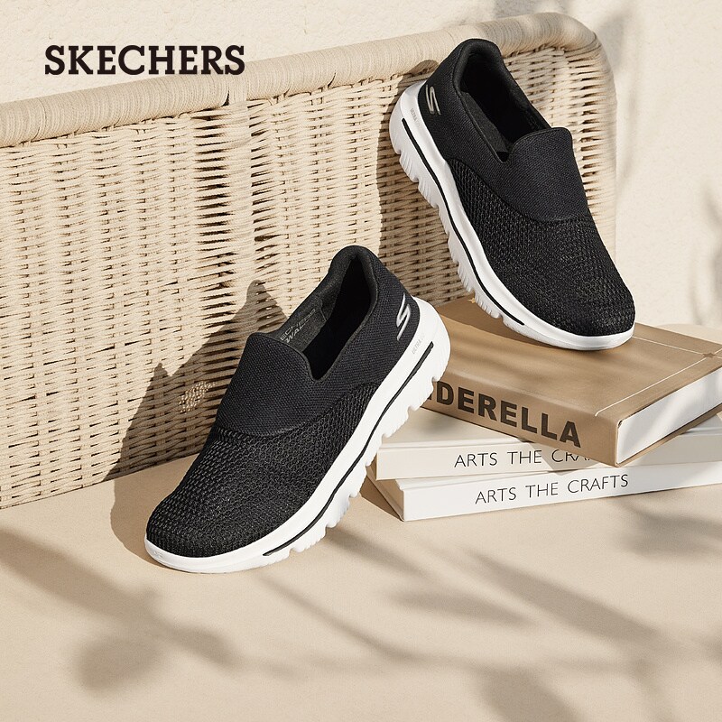 skechers软底一脚蹬健步鞋网面男鞋 skechers乐福鞋（豆豆鞋）
