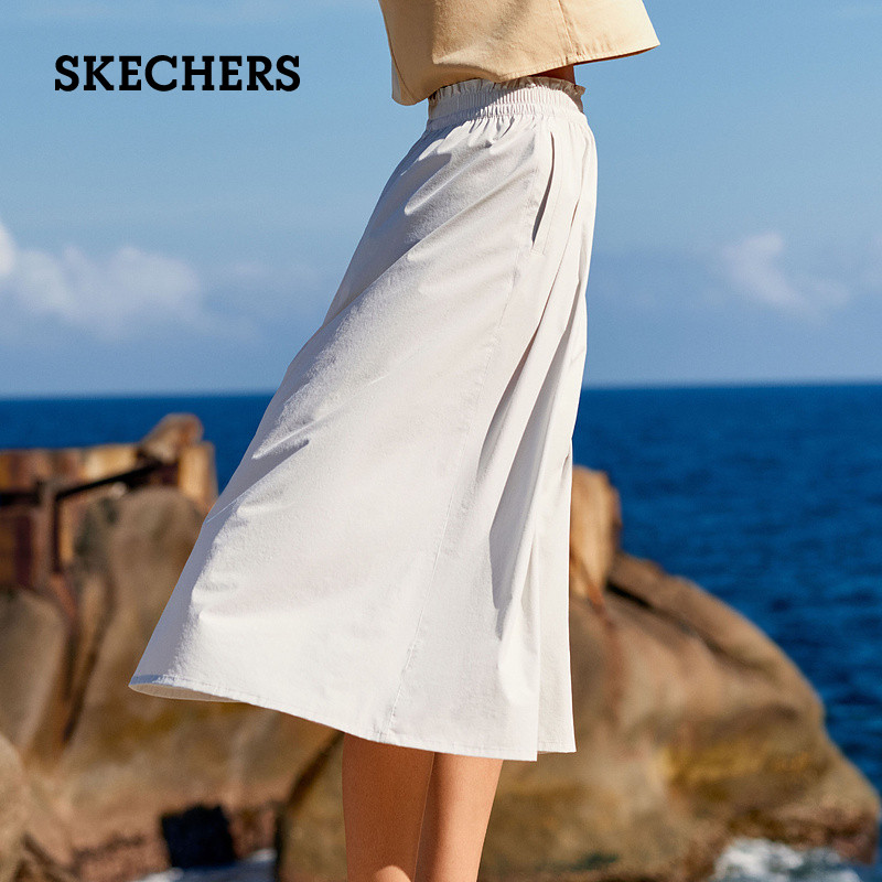 skechers 2023春夏新款中长款半身裙 skechers半身裙