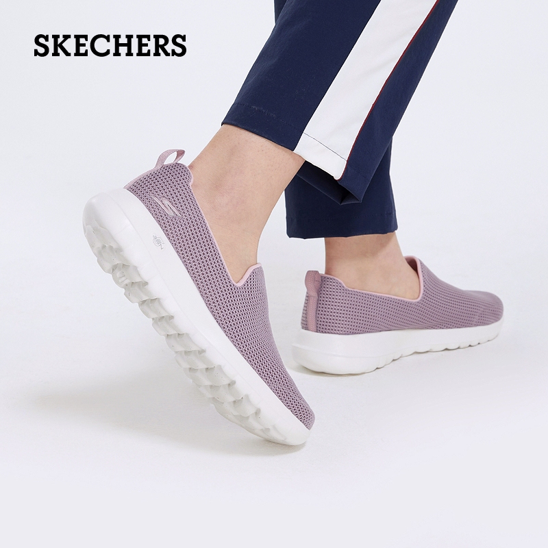 【母亲节礼物】Skechers斯凯奇夏女鞋健步鞋一脚蹬休闲鞋妈妈鞋 - 图1