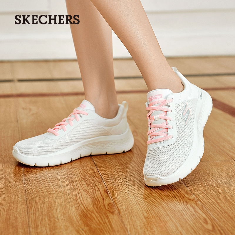 Skechers斯凯奇夏季运动鞋软底缓震跑步轻便舒适休闲妈妈鞋女鞋