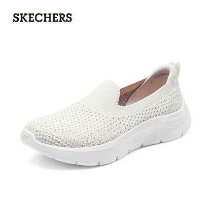 Skechers斯凯奇2024年夏季新款女鞋一脚蹬健步鞋舒适百搭休闲鞋