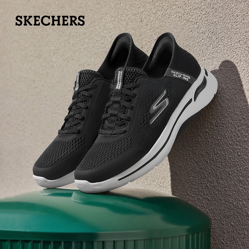 【闪穿鞋】Skechers斯凯奇slip ins系列男鞋一脚蹬易穿缓震健步鞋 - 图2