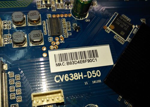 CV638H-B50 CV638H-D50 CV960H-A50通用4K4核WiFi智能主板1G+8G - 图2