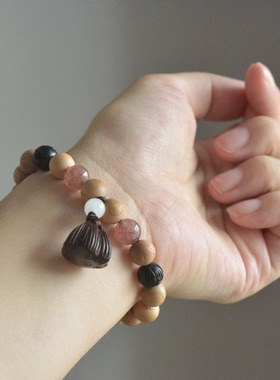 原创设计手串桃木原创女款