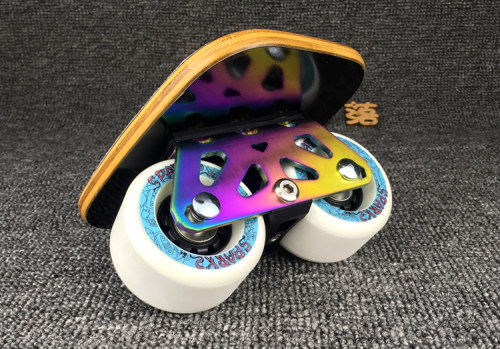 【横行部落】SPARKS新款fixed star恒星漂移板分体滑板代步 - 图0