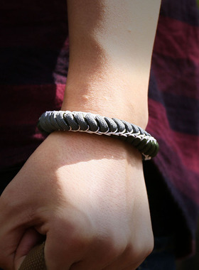 diy材料包简约手链金刚结编织