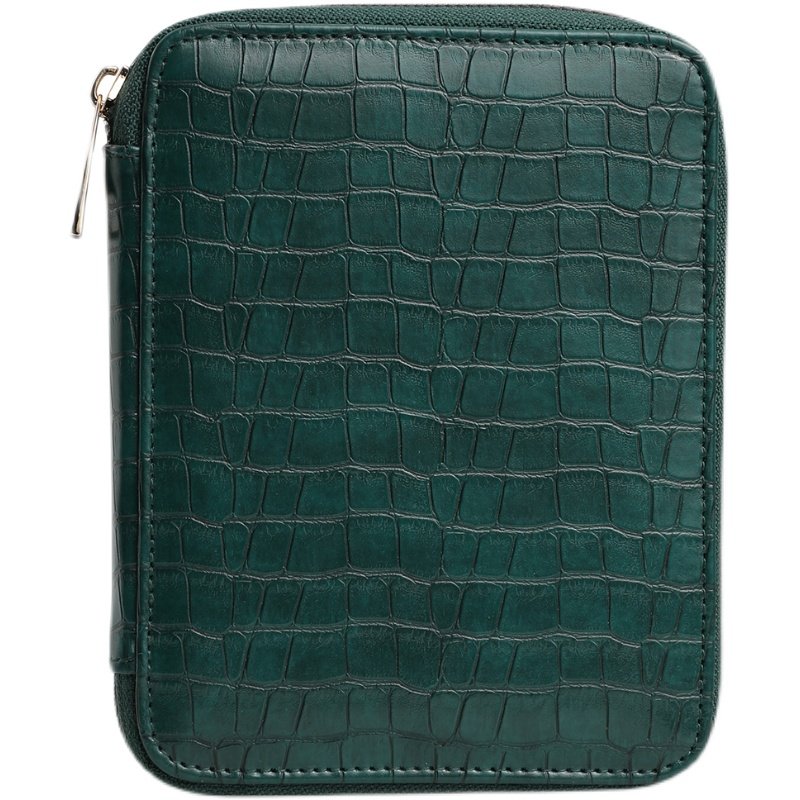 适合装可拆卸环形针及配件仿真皮质感鳄鱼纹环形针编织工具收纳包,淘宝优惠券,粉丝福利购,淘宝优惠卷