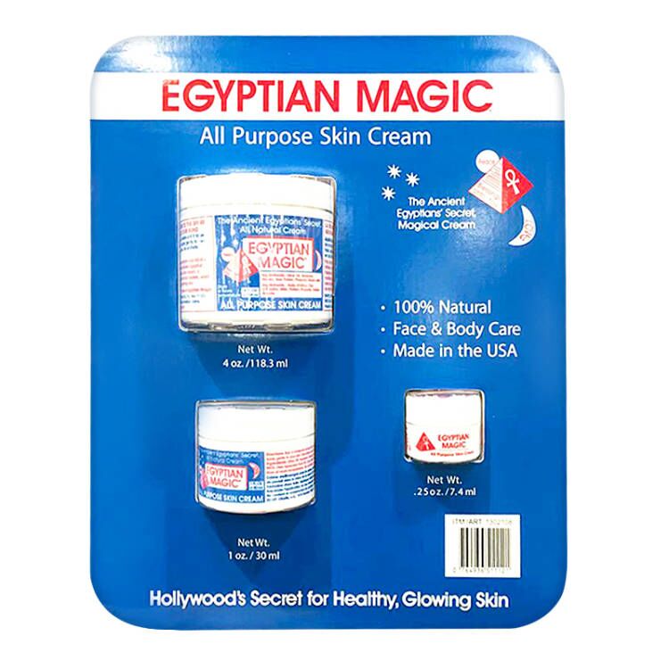 美国直邮 Egyptian Magic埃及魔法膏面霜 淡痕印保湿滋润膏 3件装