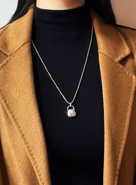 YANE*家可开合小包项链 25年新款轻奢小众简约高级感多功能锁骨链