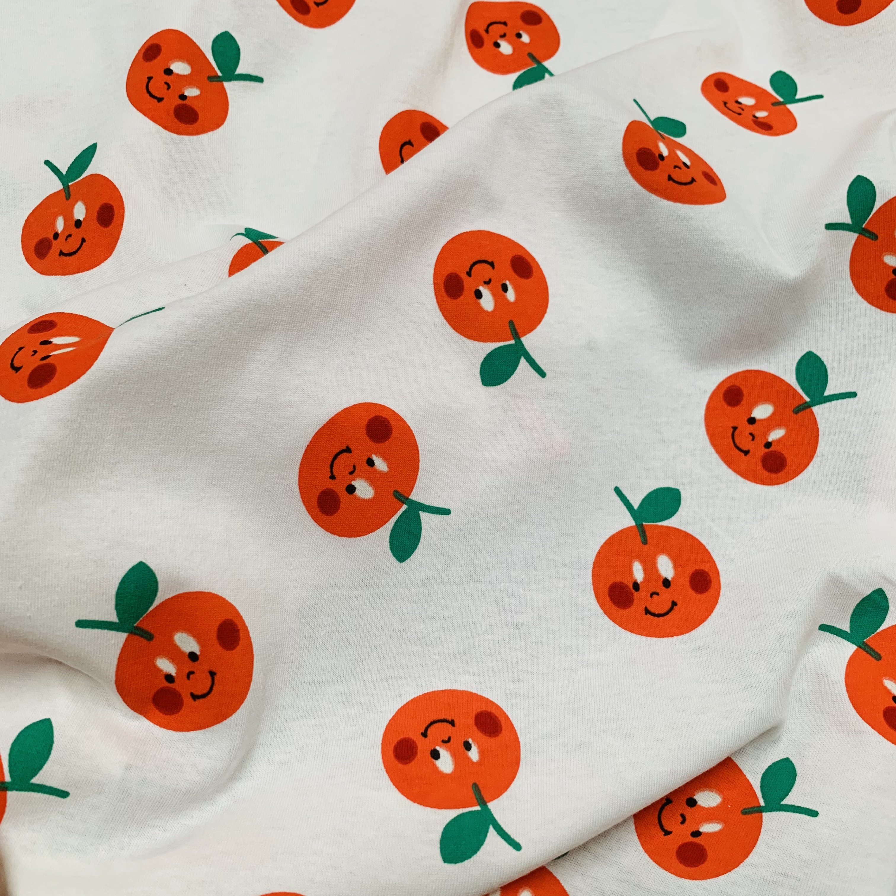 纯棉汗布小清新苹果图案夏季短袖短裤家居服套装面料水印宽幅1.7m,淘宝优惠券,粉丝福利购,淘宝优惠卷