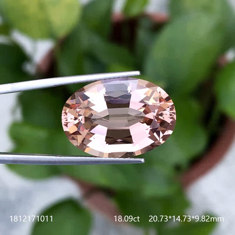 米莱珠宝精切工艺18.09克拉橙戒指 米莱其他