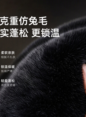 德西纳可折叠加绒保暖骑行耳套