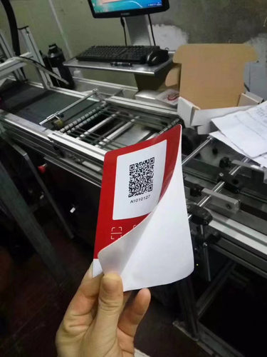 PVC塑片不干胶  桌贴 二维码贴 提示 标识  标牌 防油 防水定制 - 图1