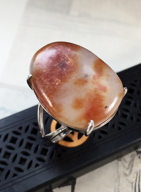 925纯银活口可调节男女款戒指