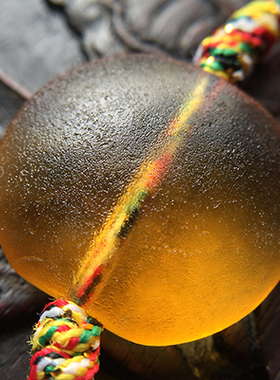 宫廷御用古法背云女士手链老琉璃