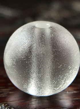 宫廷御用水晶白10mmdiy老琉璃