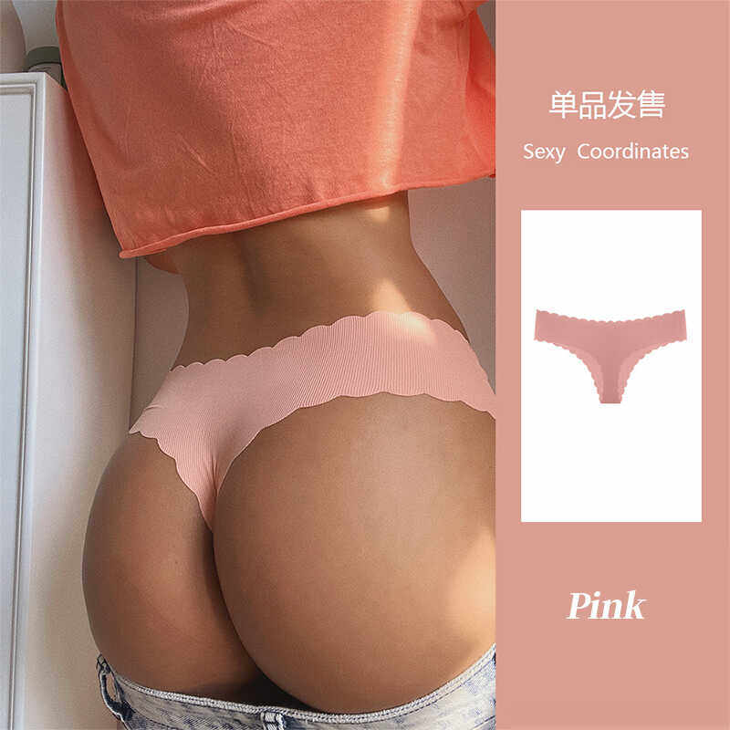 欧美大码胖mm无痕冰丝丁字裤女罗纹一片式内裤运动瑜伽健身T裤,淘宝优惠券,粉丝福利购,淘宝优惠卷