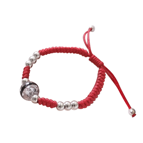 Браслет, детский сувенир для новорожденных, янтарный набор материалов ручной работы, серебро 925 пробы, «сделай сам»