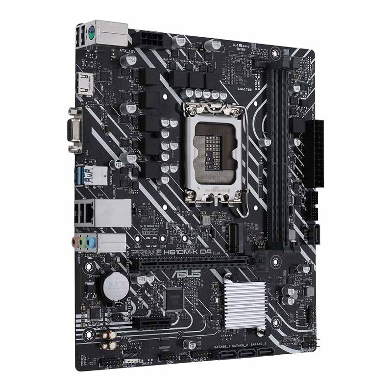 全新Asus/华硕H610M-A/F/K/R D4配12100F/12490F主板CPU套装matx-图2