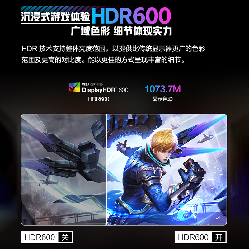 ROG玩家国度PG27UQR显示器27英寸4K 160hz IPS华硕显示屏 - 图2