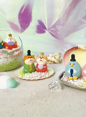 decole白熊企鹅ins风树脂工艺品