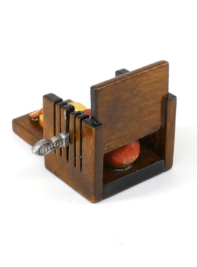 娃娃屋模型面包厨房传统木质