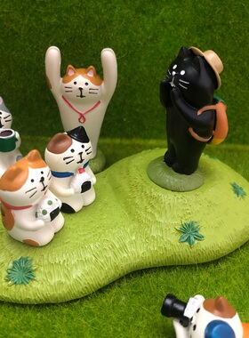清仓decole新品探险登山野营系列三毛猫旅猫concombre帐篷