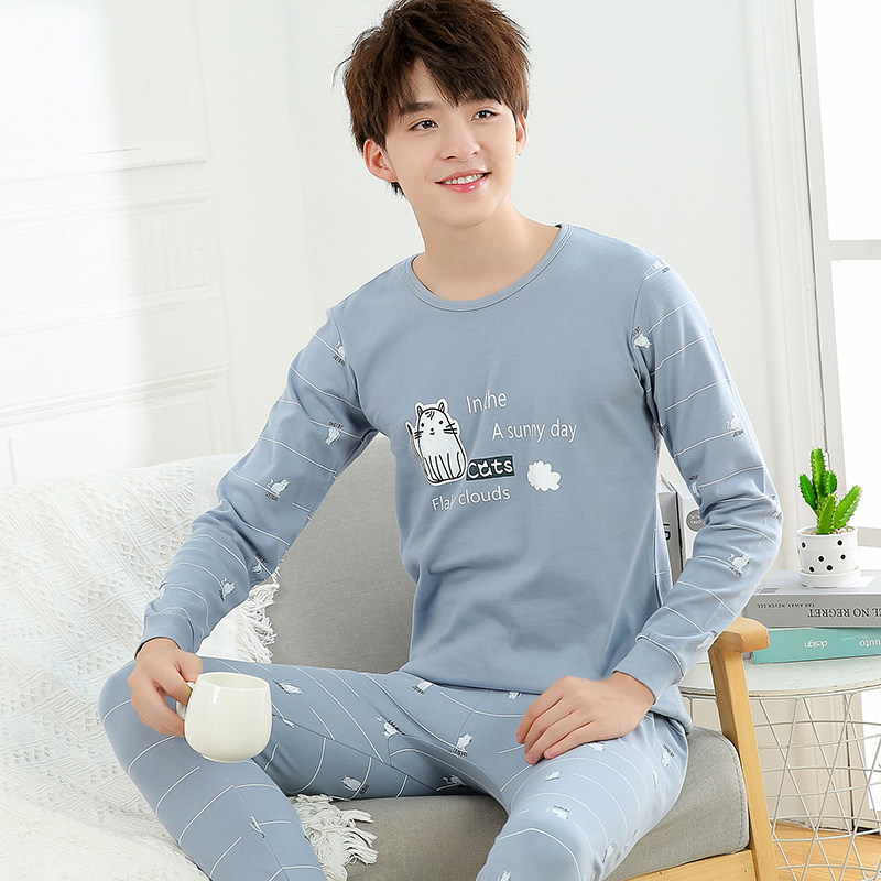 男童睡衣男孩纯棉薄款青少年秋衣秋裤套装儿童男大童全棉保暖内衣,淘宝优惠券,粉丝福利购,淘宝优惠卷