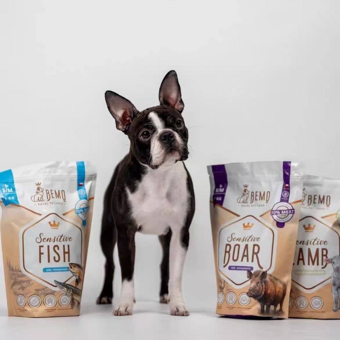 波兰Bemo犬粮天然无谷低敏低脂低碳水鲜鸭肉牛肉兔肉低温烘焙狗粮,淘宝优惠券,粉丝福利购,淘宝优惠卷
