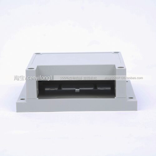 PLC塑料电器工控盒 塑料控制模块仪表外壳2-01C型:115*90*41 mm - 图3