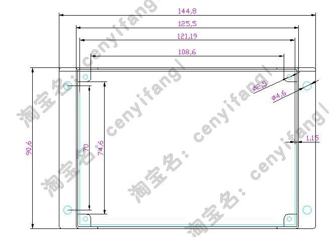 电子壳体PLC塑料外壳工控盒模块仪表壳体2-02A:145*90*40mm(黑/白 - 图3