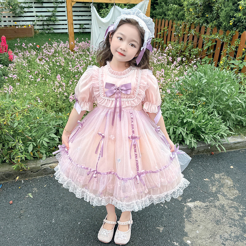 洛丽塔女童公主裙2025秋装新款小女孩洋气生日裙子儿童绝美连衣裙,淘宝优惠券,粉丝福利购,淘宝优惠卷