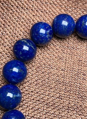 天然青金石手链单圈原色女款手串