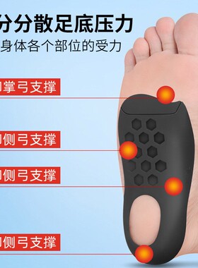 扁平足矫正鞋垫xo型腿足底矫形