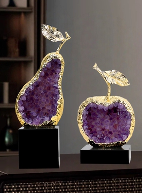 新中式轻奢水晶摆件招财乔迁礼