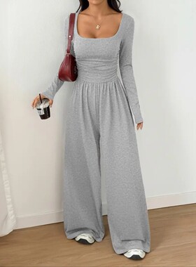 Women'sSpringAutumnSolidColor