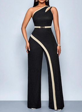 Women'sAsymmetricalJumpsuitOne