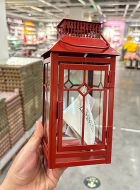 IKEA宜家VINTERFINT云芬特2026烛台灯玻璃装饰蜡烛台