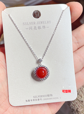 闪亮银饰通体S925纯银时尚锁骨项链女百搭气质优雅个性潮 120#