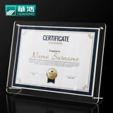 Акриловая фотомамна прозрачная 8 -INCH A3 Business License Box Crystal Hanging Wall A4 A4