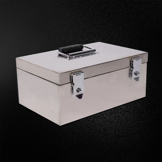 Custom made box stainless steel password box with lock box tool box